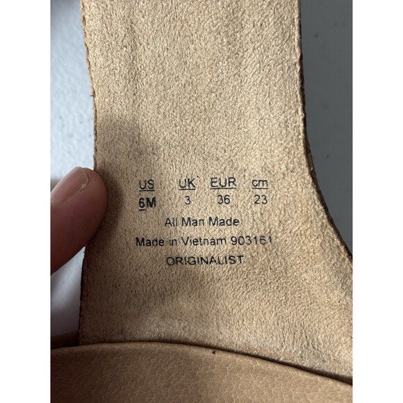 Dr. Scholl's Buckle Slide Sandal Originalist Honey Snake Sz 6 - Picture 6 of 14